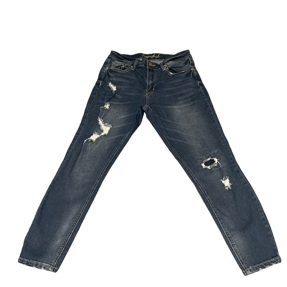 Copperflash High Rise Skinny Ankle Jeans size 8